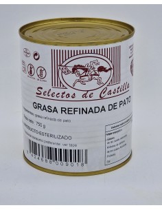 Grasa refinada de pato.