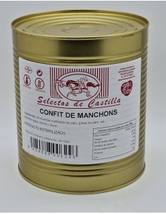 Confit de Manchons de pato...